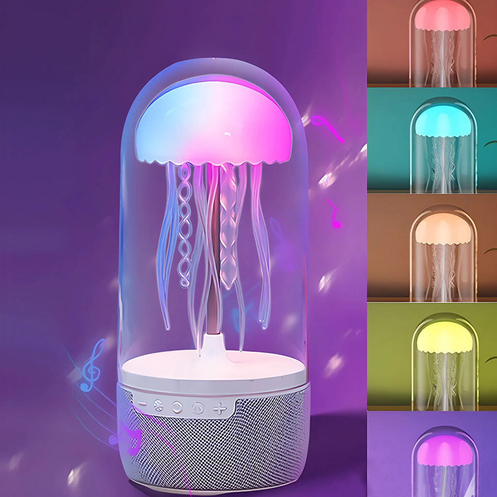 Max 113 Jellyfish Speaker with Colorful Octopus Lights. MAX-113 Smart Light Color Speaker Sound Instrument Max113