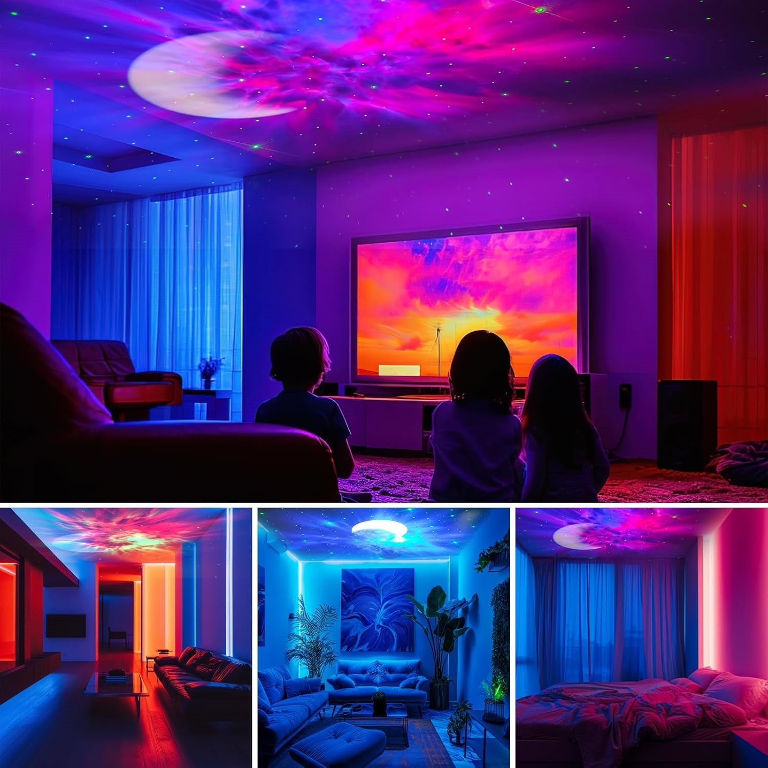 Astronaut Galaxy Projector With Bluetooth Speaker