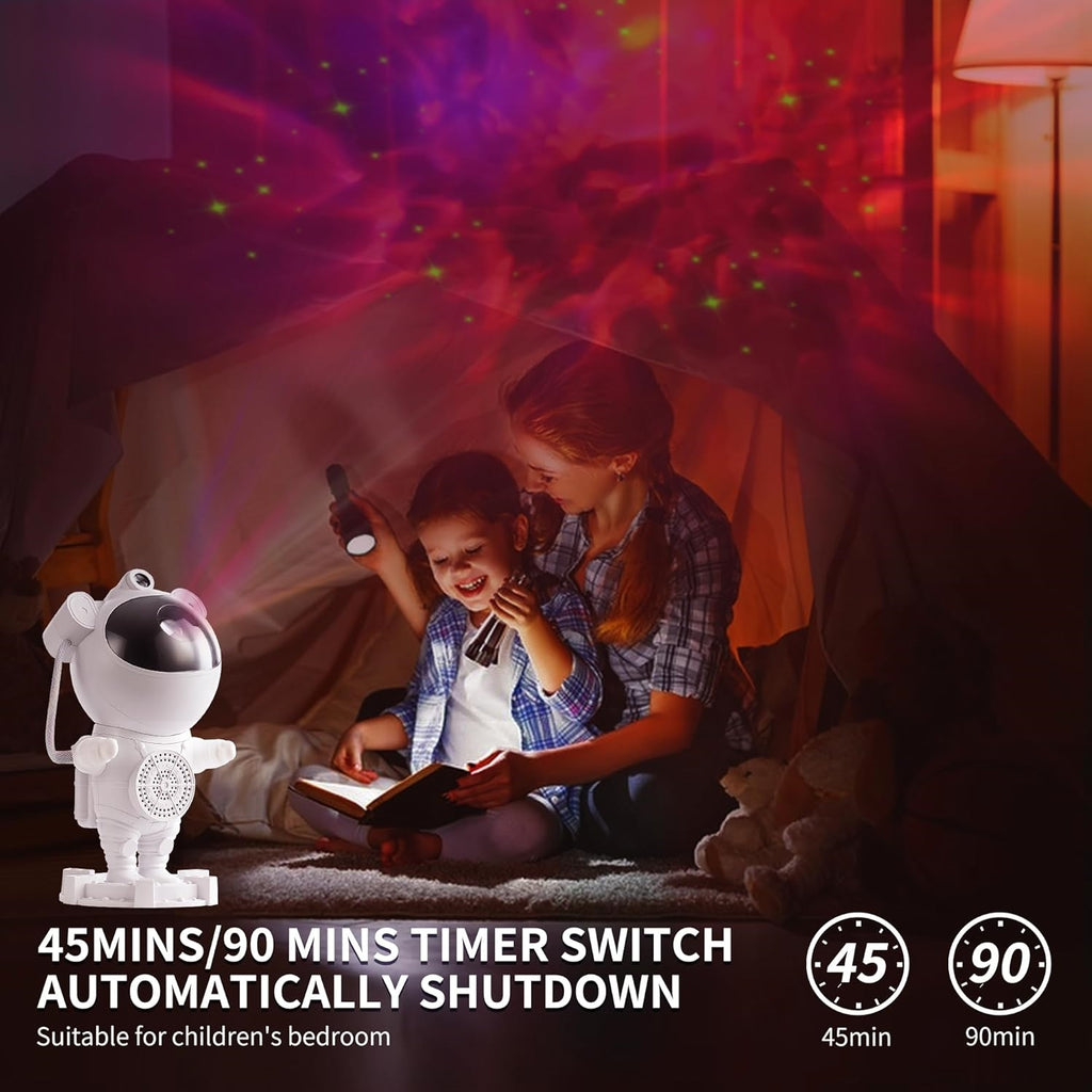 Astronaut Galaxy Projector With Bluetooth Speaker