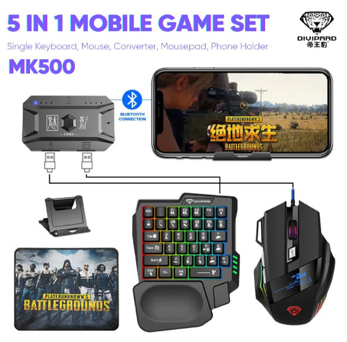 5 IN 1 MOBILE GAME COMBO PACK MK5OO