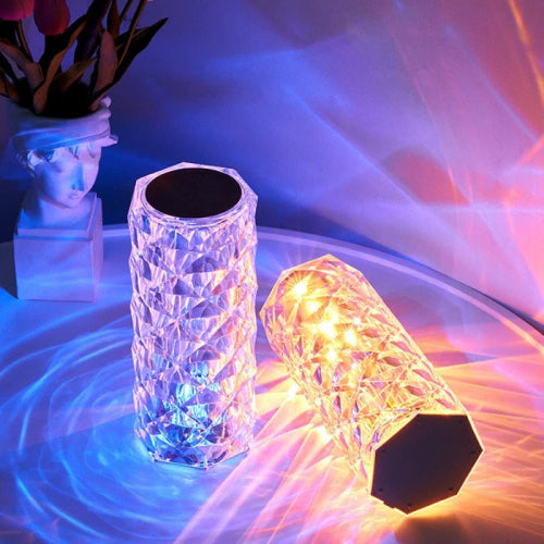 Rose Diamond Table Touch Lamp